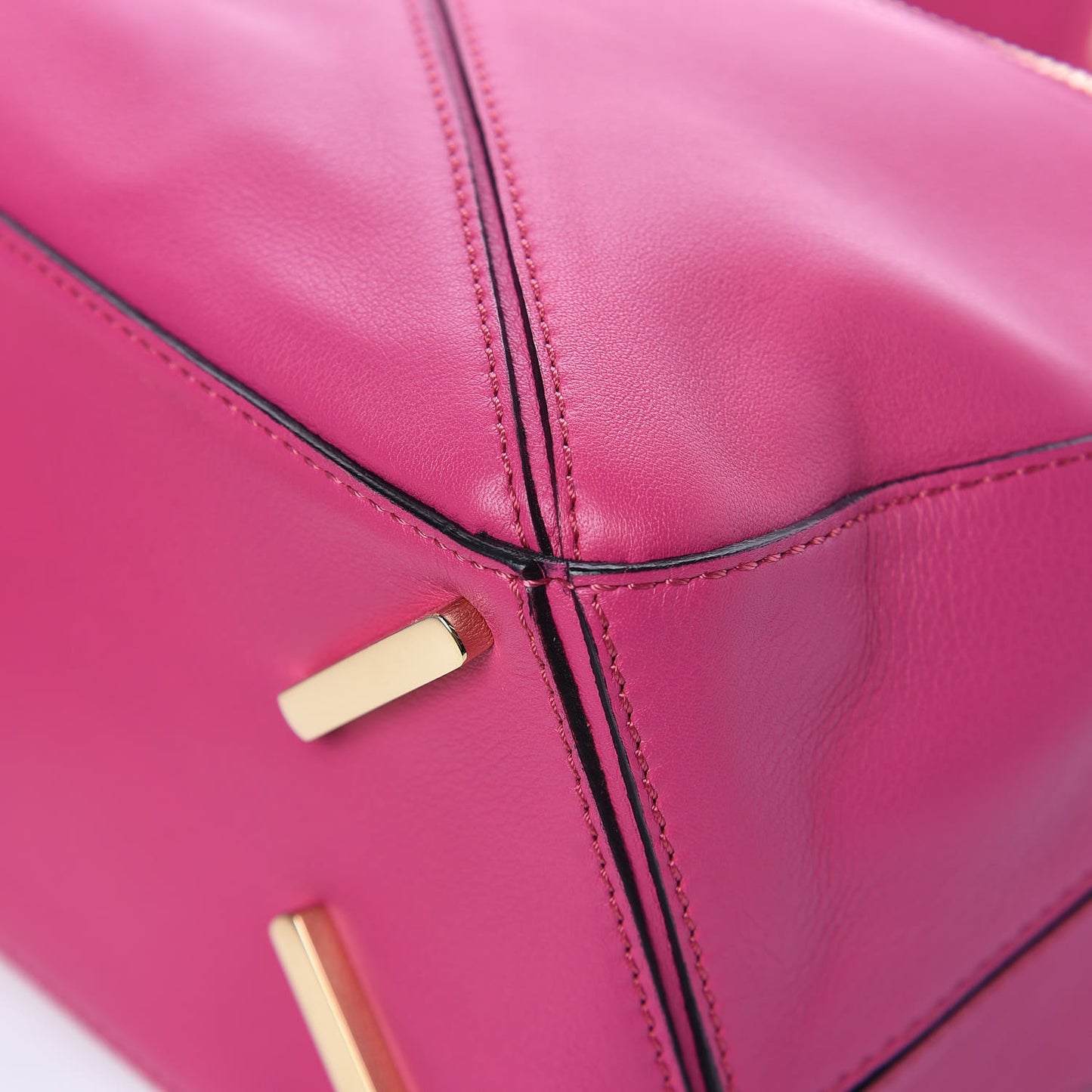 Calfskin Small Puzzle Bag Fuchsia
