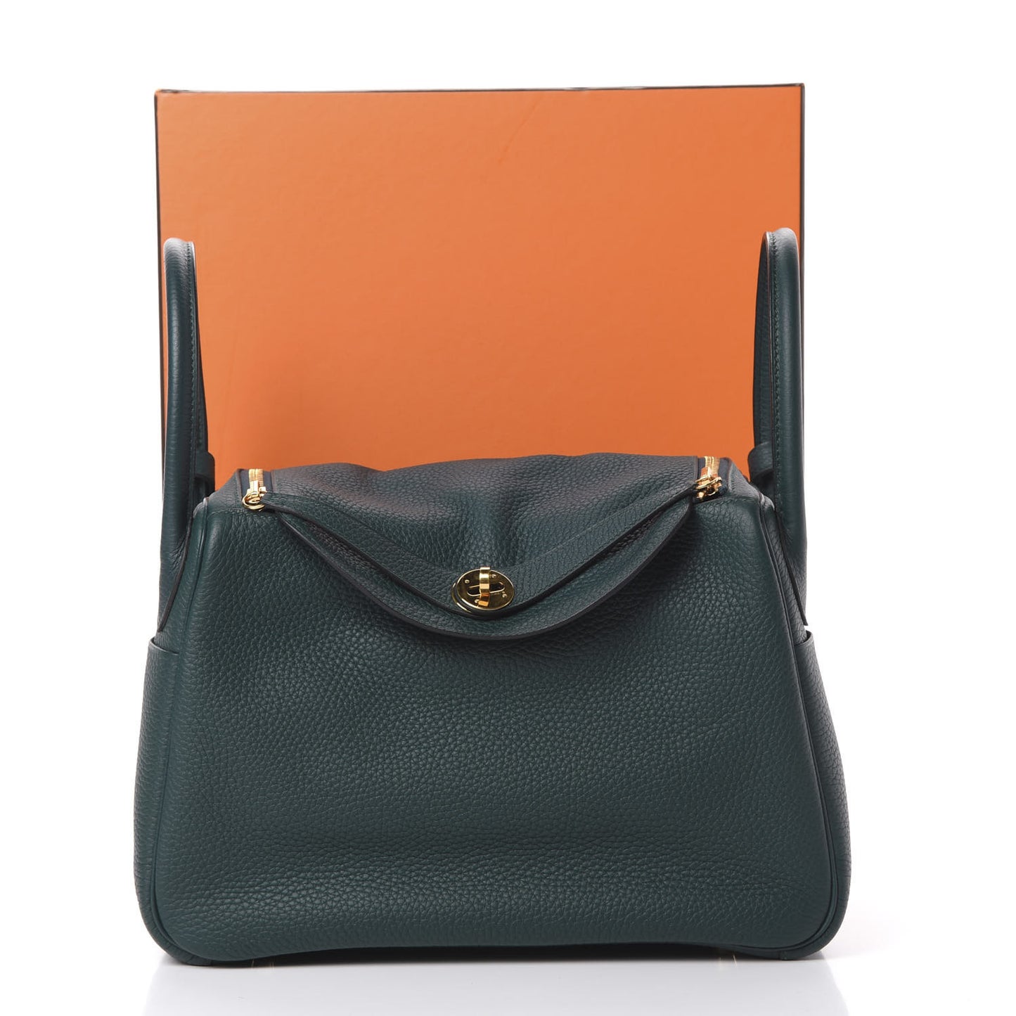 Taurillon Clemence Lindy 30 Vert Bosphore