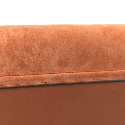 Chloe Suede Calfskin Small Faye Shoulder Bag Tobacco 7 of 9