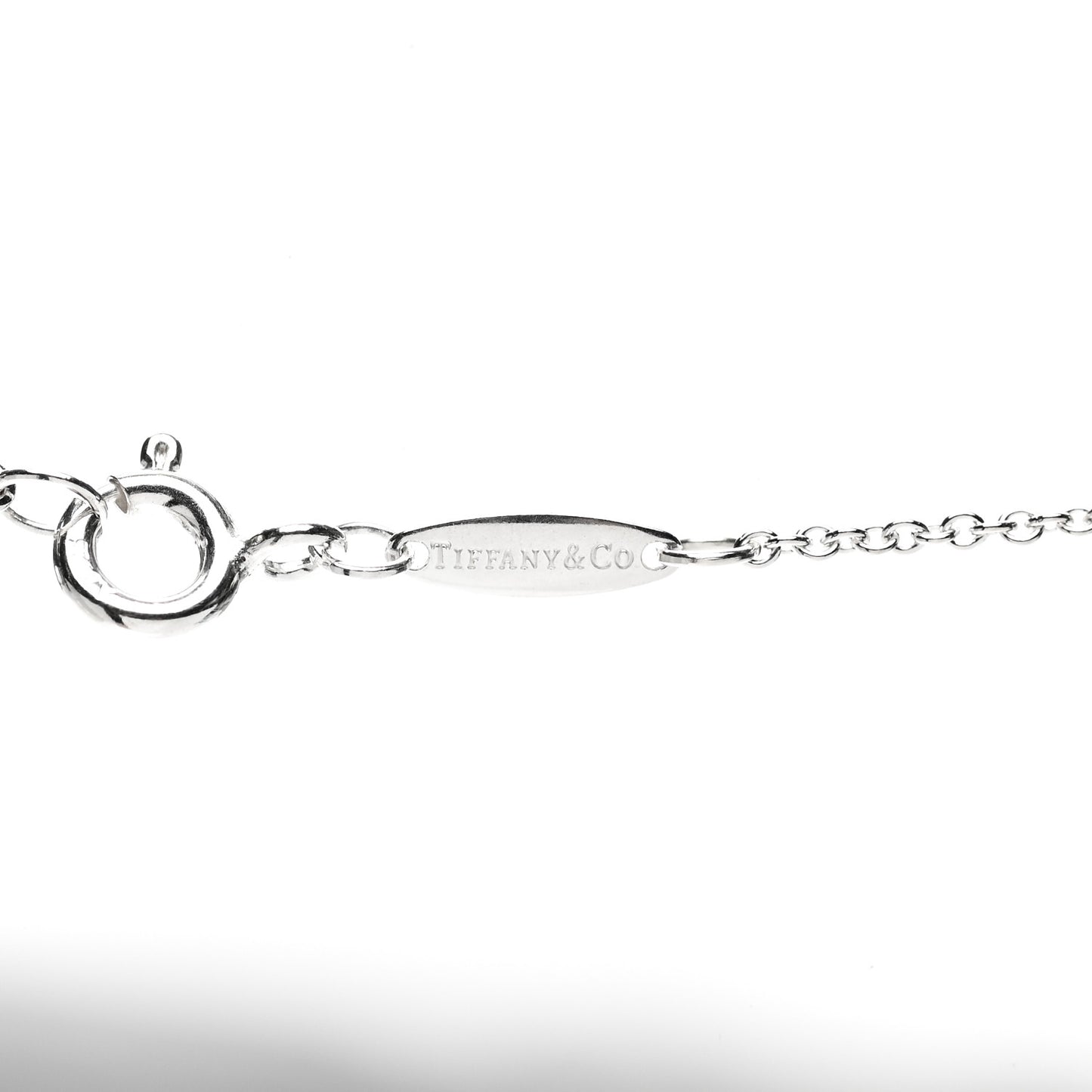 Sterling Silver Elsa Peretti Letter J Pendant Necklace