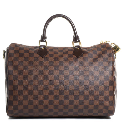 Louis Vuitton Damier Ebene Speedy Bandouliere 35 1 of 7