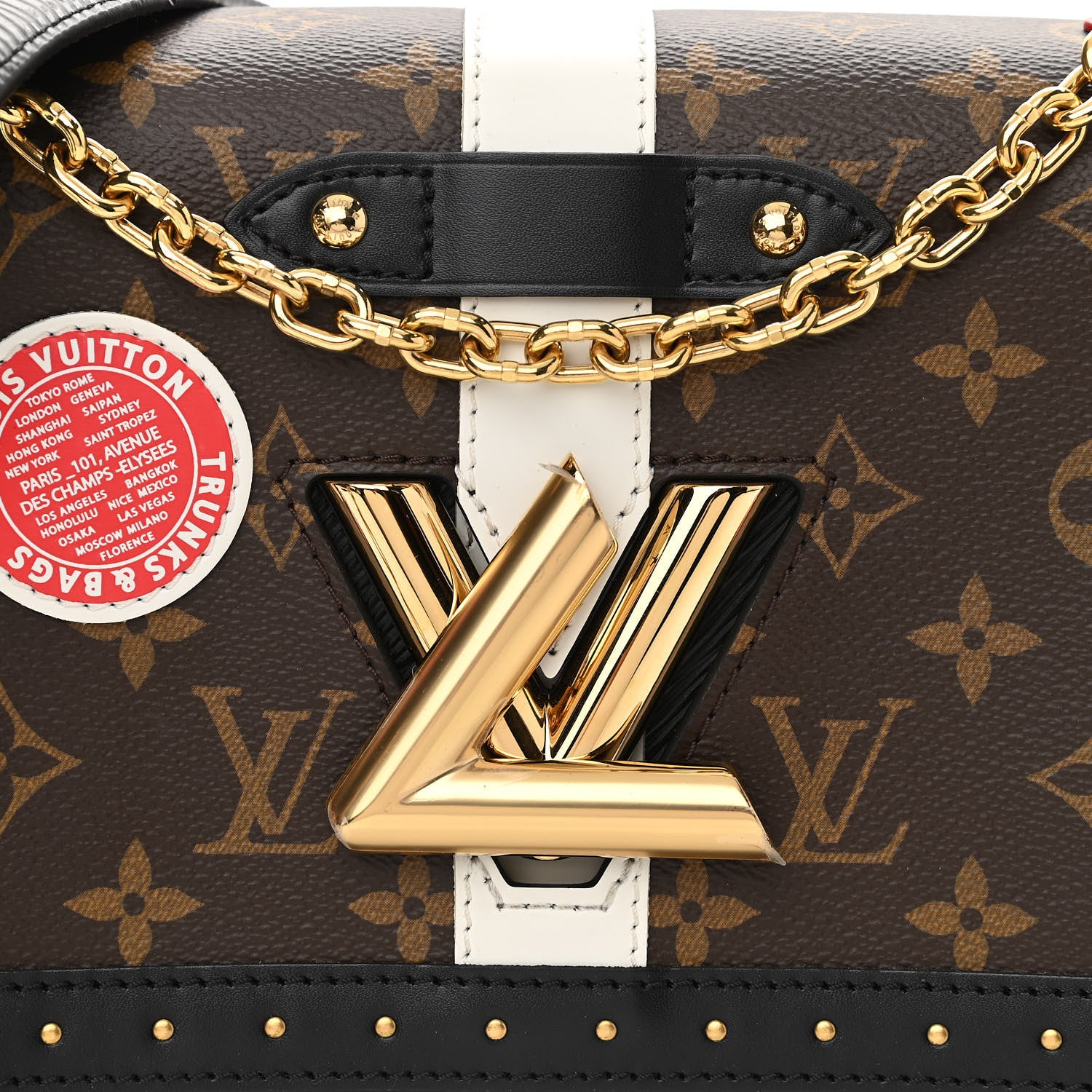 Louis Vuitton Epi Monogram Complice Trunks and Bags Twist Shoulder Bag MM Black 11 of 13