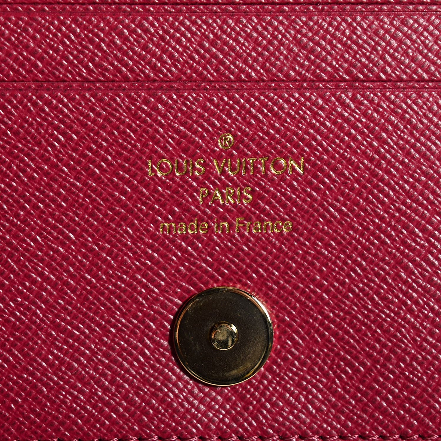 Louis Vuitton Monogram Adele Compact Wallet Fuchsia 7 of 8