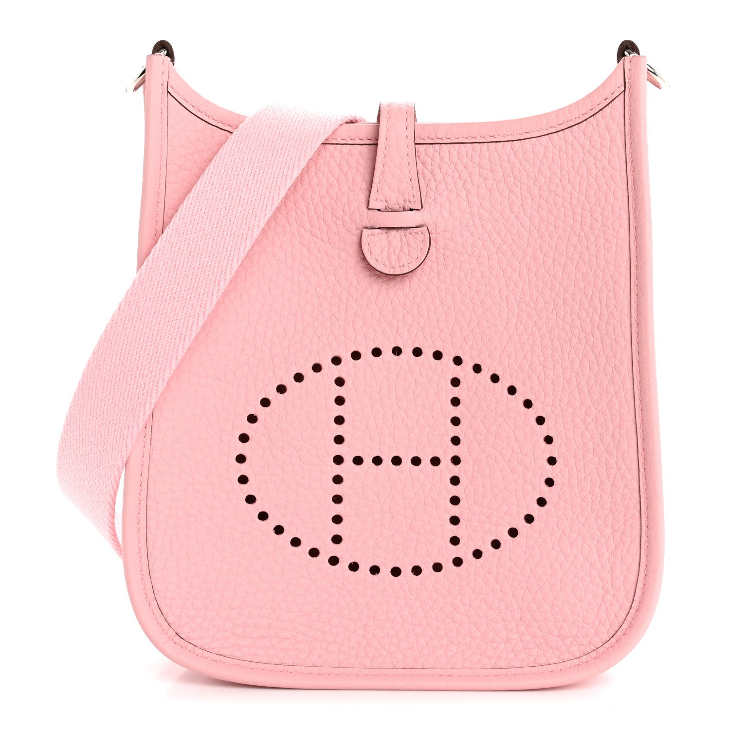 Hermes Taurillon Clemence Evelyne TPM Rose Sakura 1 of 11