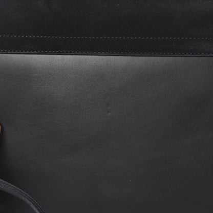 Chloe Suede Calfskin Medium Faye Shoulder Bag Black 11 of 12