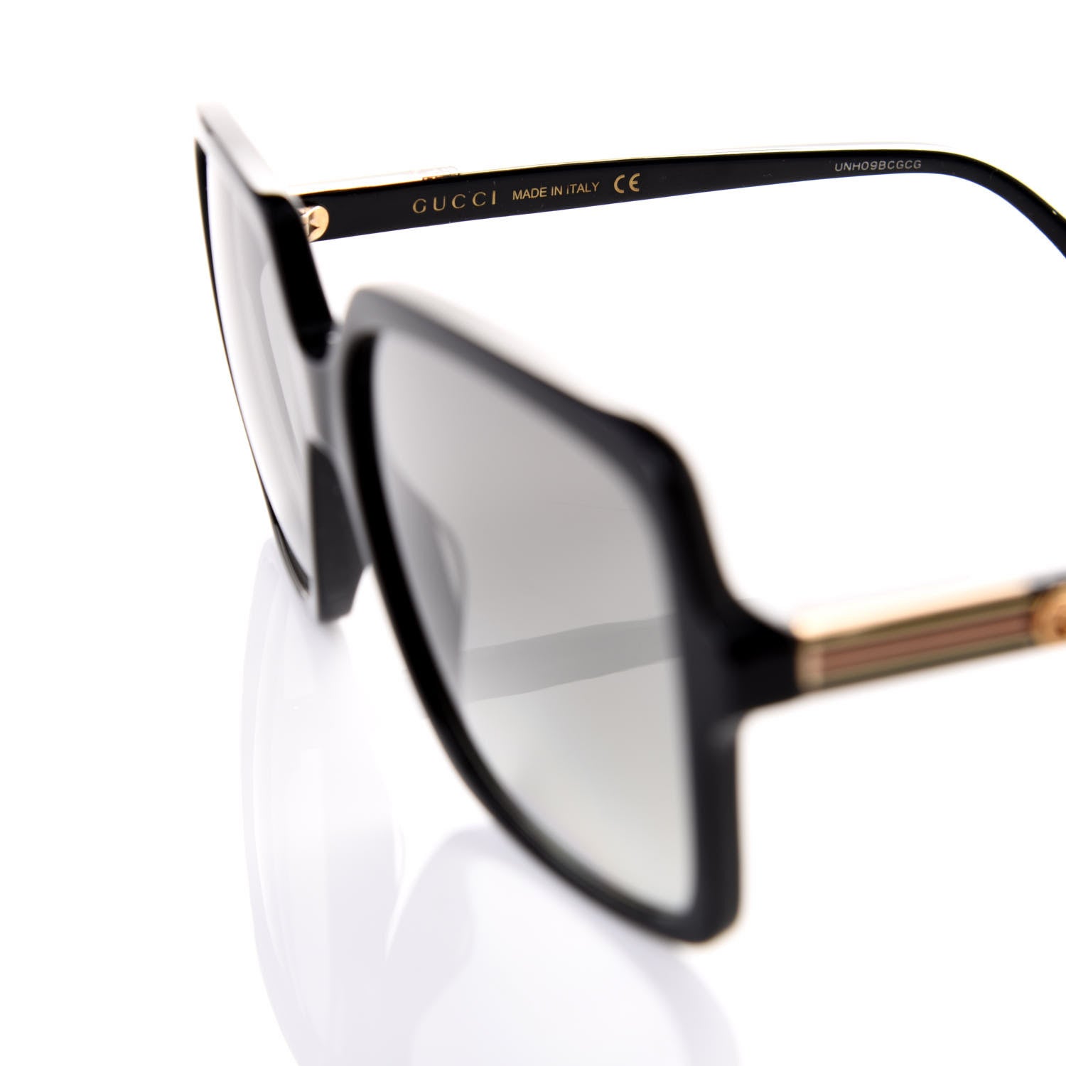 Gucci Web Sunglasses GG GG0375S Black 6 of 8