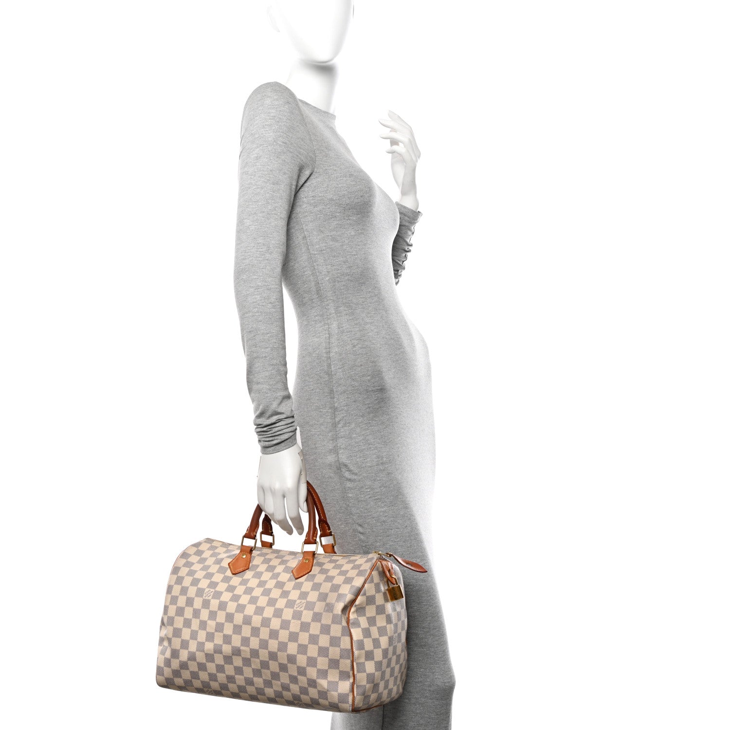 Louis Vuitton Damier Azur Speedy 35 2 of 13