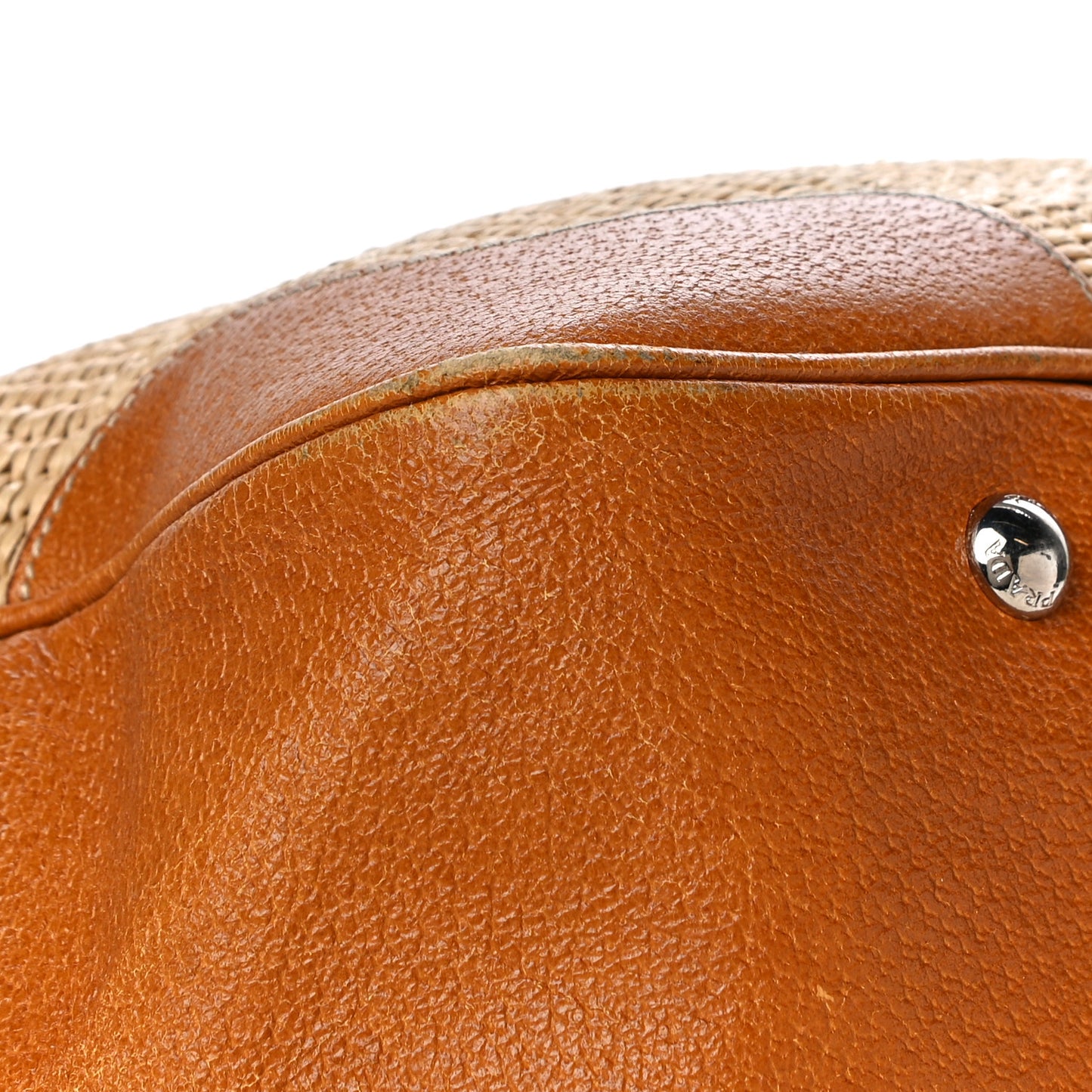 Paglia Cinghiale Frame Bag Naturale Cuoio