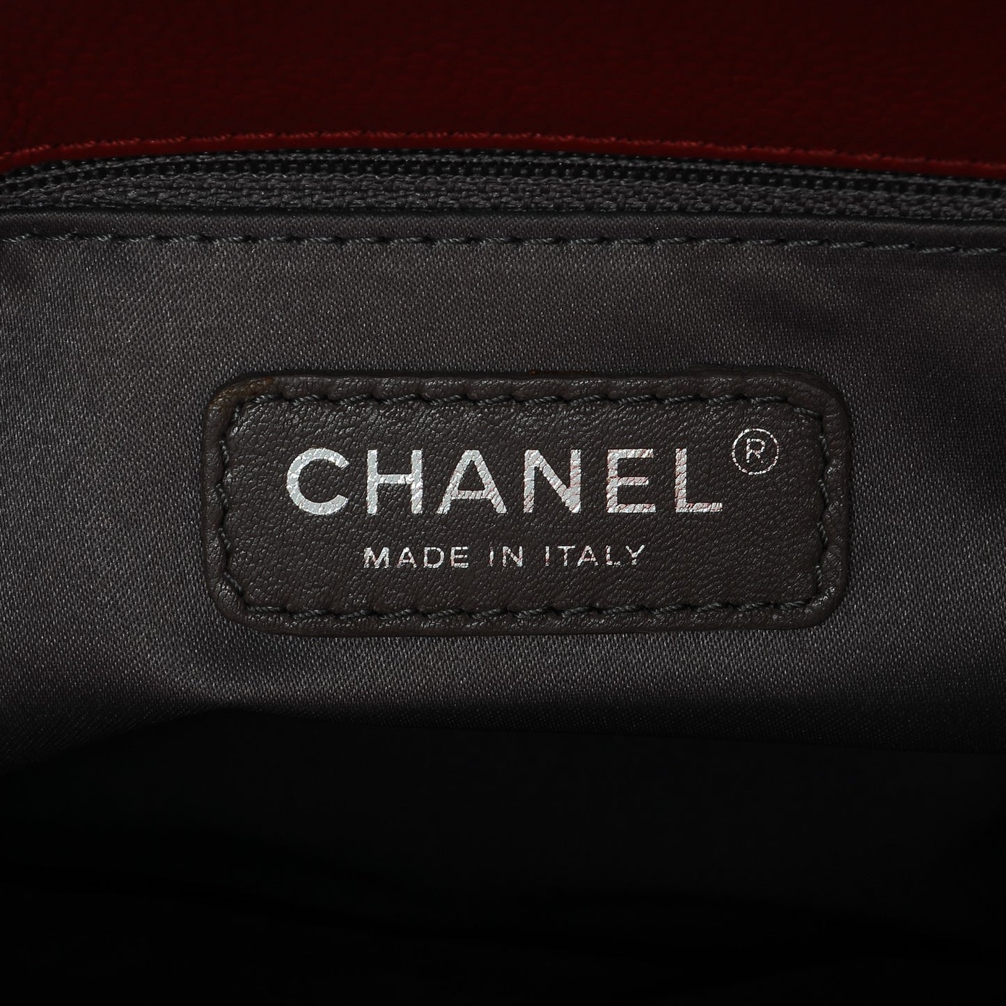 Caviar Quilted Grand Shopping Tote GST Red