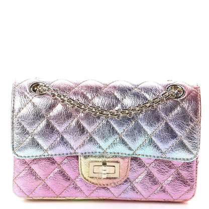 Chanel Metallic Goatskin Quilted Mini 2.55 Reissue Flap Multicolor 1 of 8