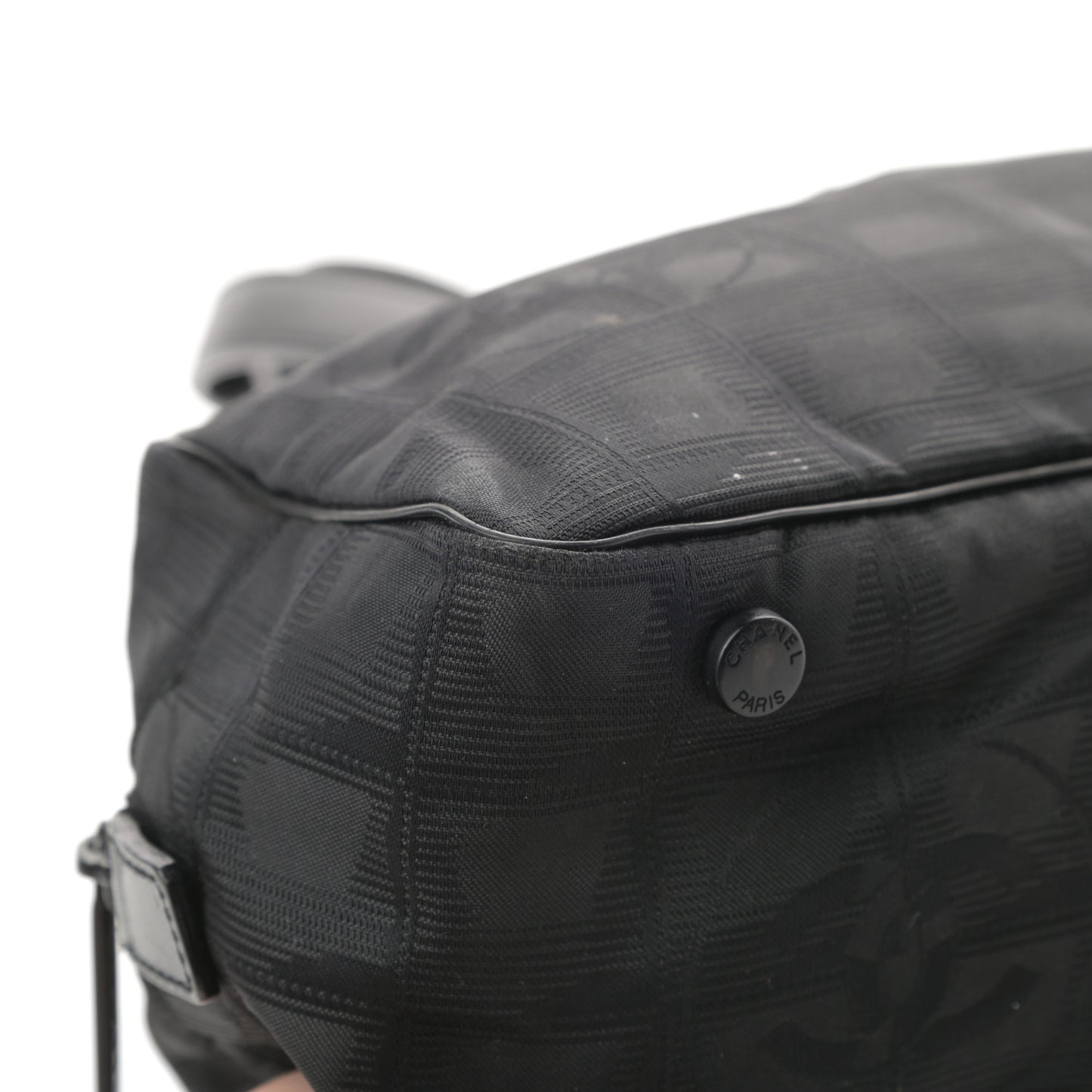 Nylon Travel Bowler Black