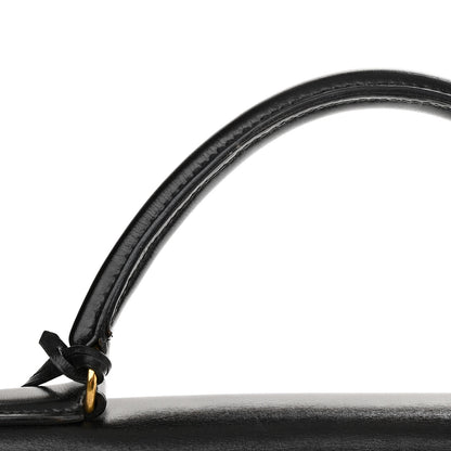 Hermes Box Kelly Retourne 32 Black 12 of 18