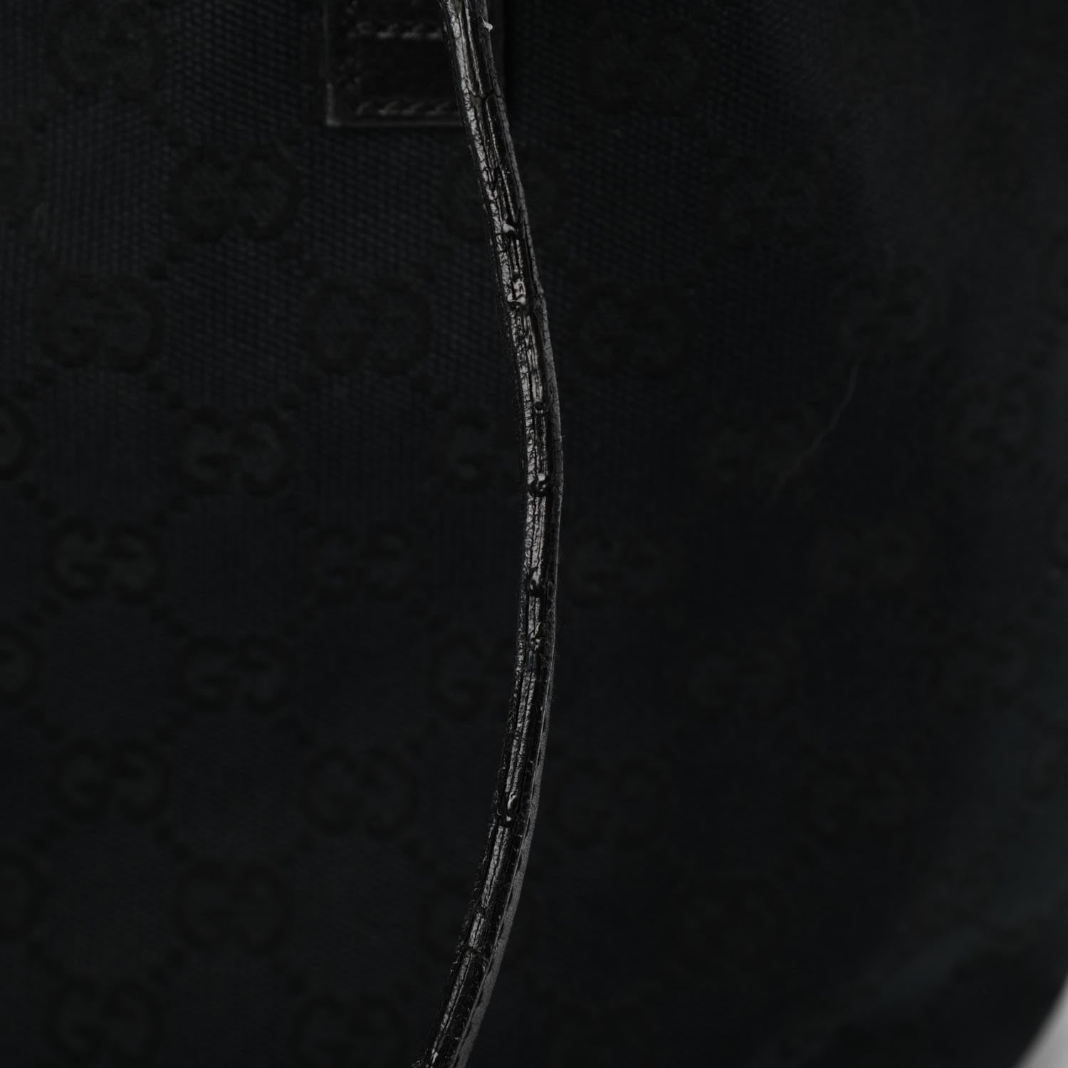 Gucci Monogram Medium New Britt Tote Black 14 of 15