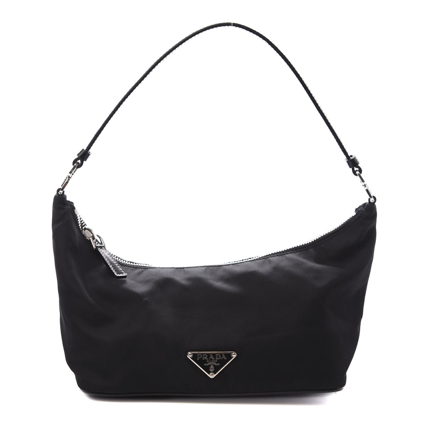 Tessuto Nylon Shoulder Bag Black