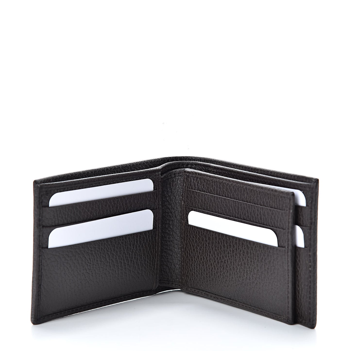 Monogram Bi-Fold Wallet Dark Brown