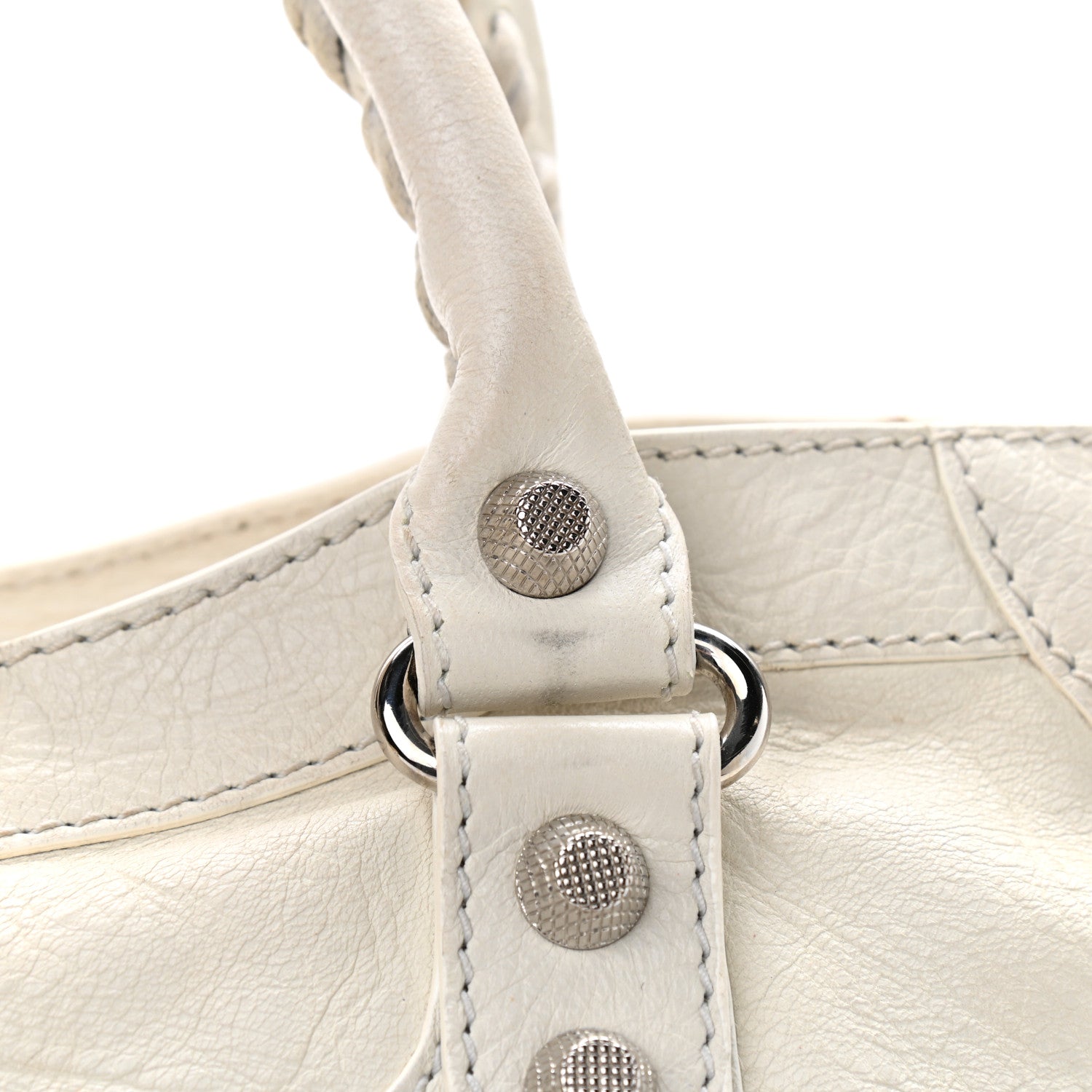 Balenciaga Agneau Giant 12 Silver Hardware City Ivory 13 of 13