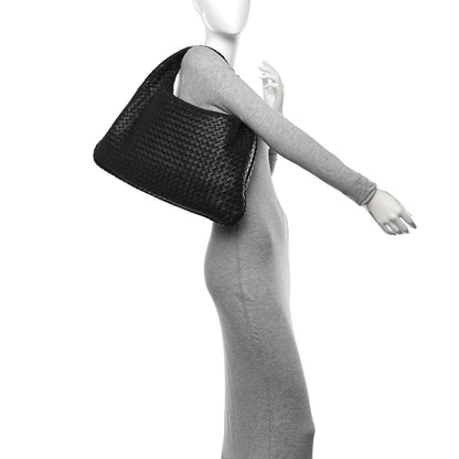 Bottega Veneta Nappa Intrecciato Medium Veneta Hobo Ebano 2 of 10