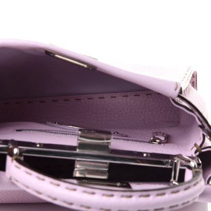 Fendi Cuoio Romano Selleria Mini Peekaboo Iconic Satchel Anemone 5 of 13