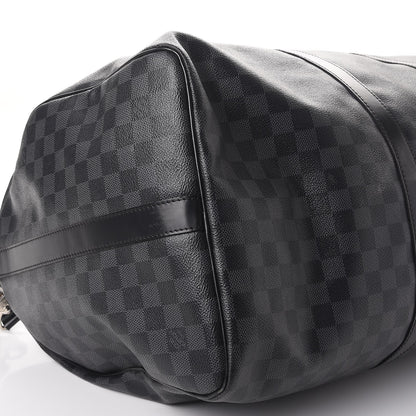 Louis Vuitton Damier Graphite Keepall Bandouliere 55 12 of 12