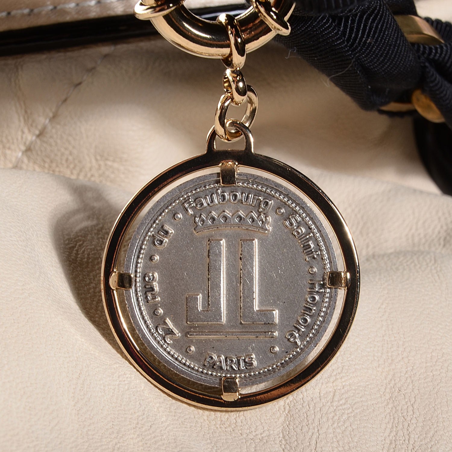 Lanvin Lambskin Quilted Amalia Cabas Tote Beige 7 of 8