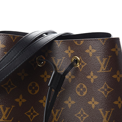 Louis Vuitton Monogram Neonoe MM Black 8 of 8