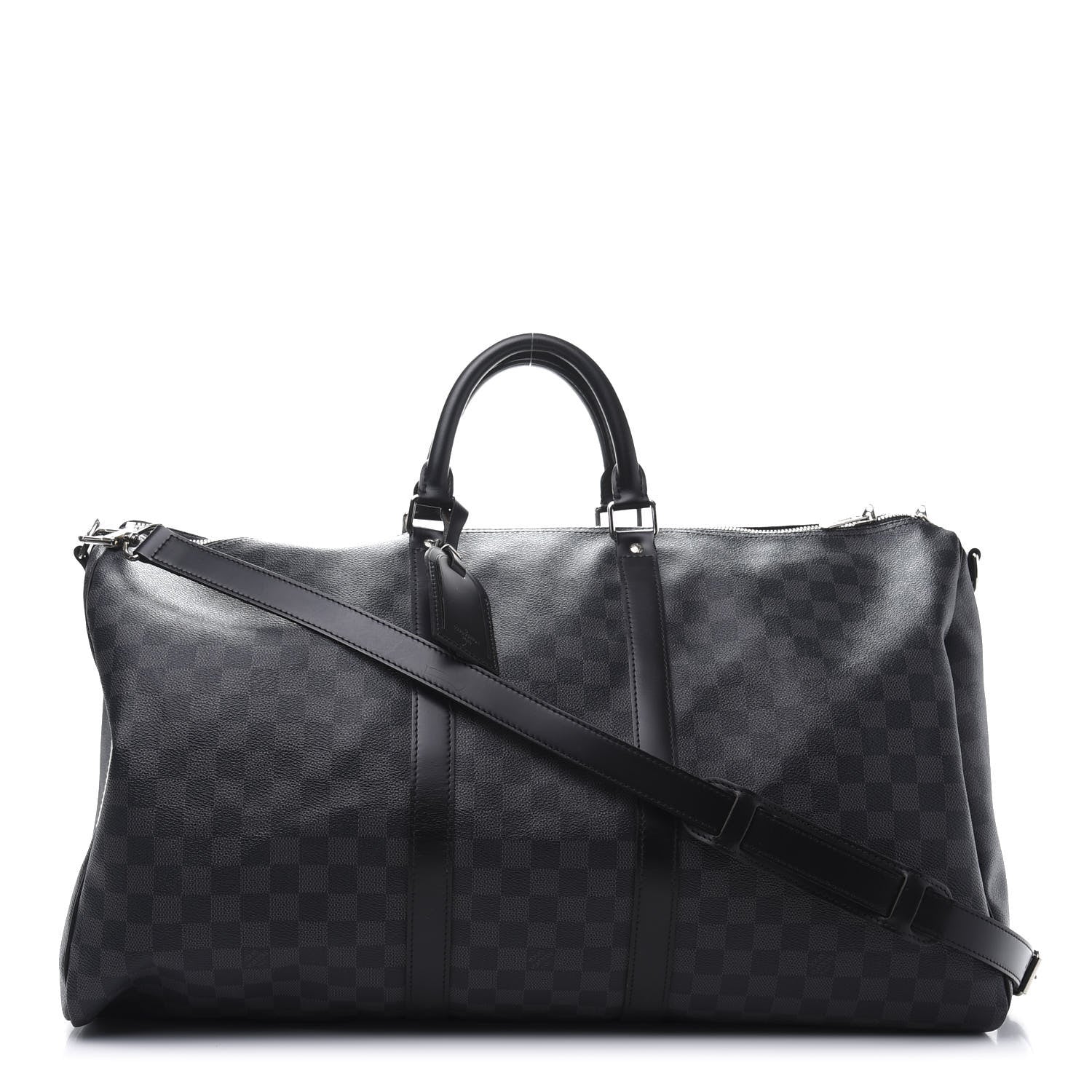 Louis Vuitton Damier Graphite Keepall Bandouliere 55 1 of 12