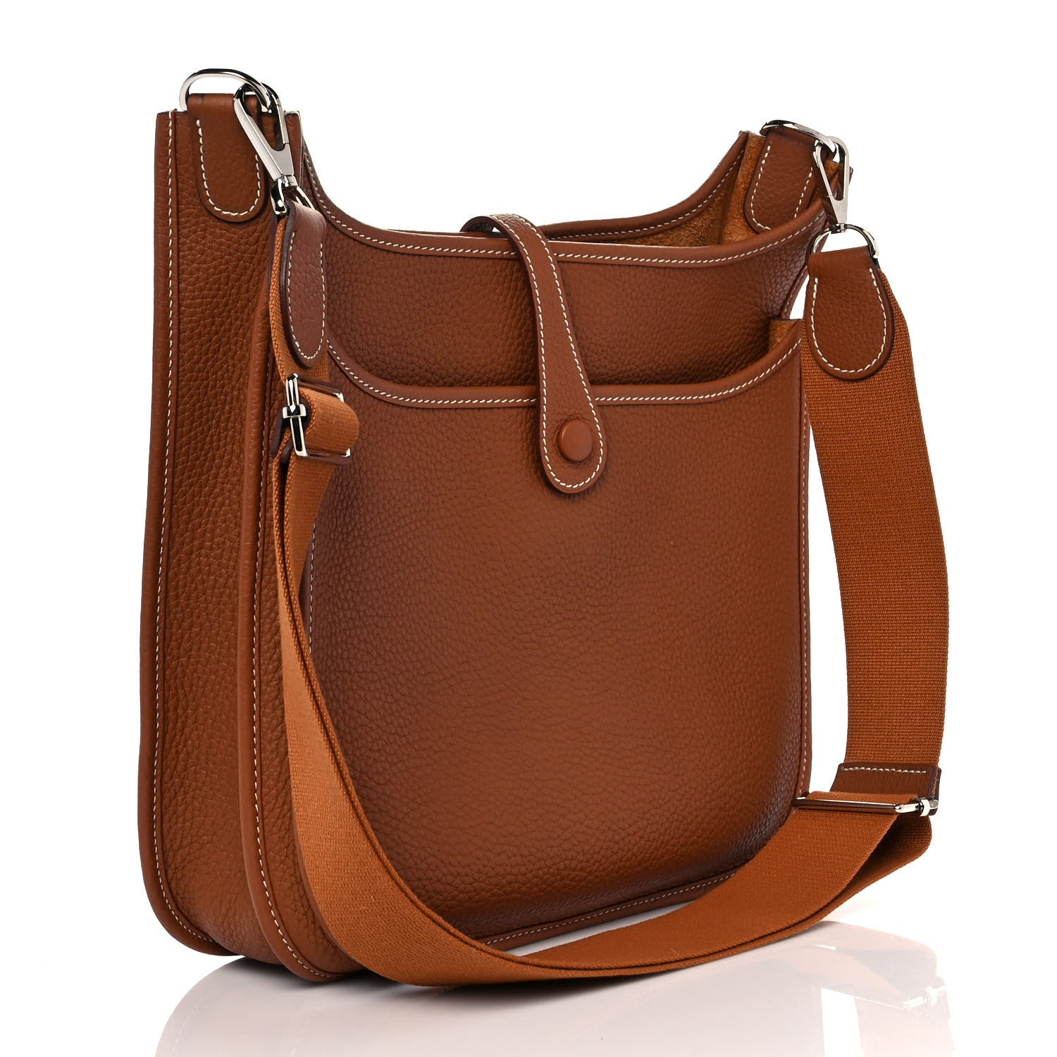 Hermes Taurillon Clemence Evelyne III PM Gold 3 of 8