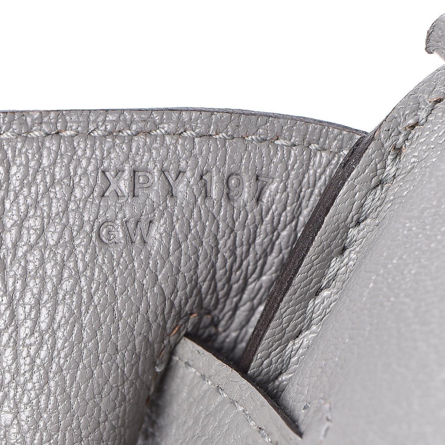 Togo Birkin 30 Gris Mouette