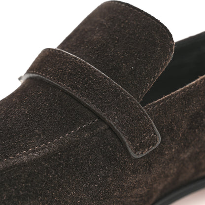 Hermes Suede Mens Giovanni Loafer 41.5 Ebene 11 of 11