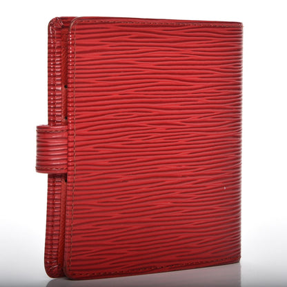 Louis Vuitton Epi Porte-Billets Compact Wallet Red 3 of 8