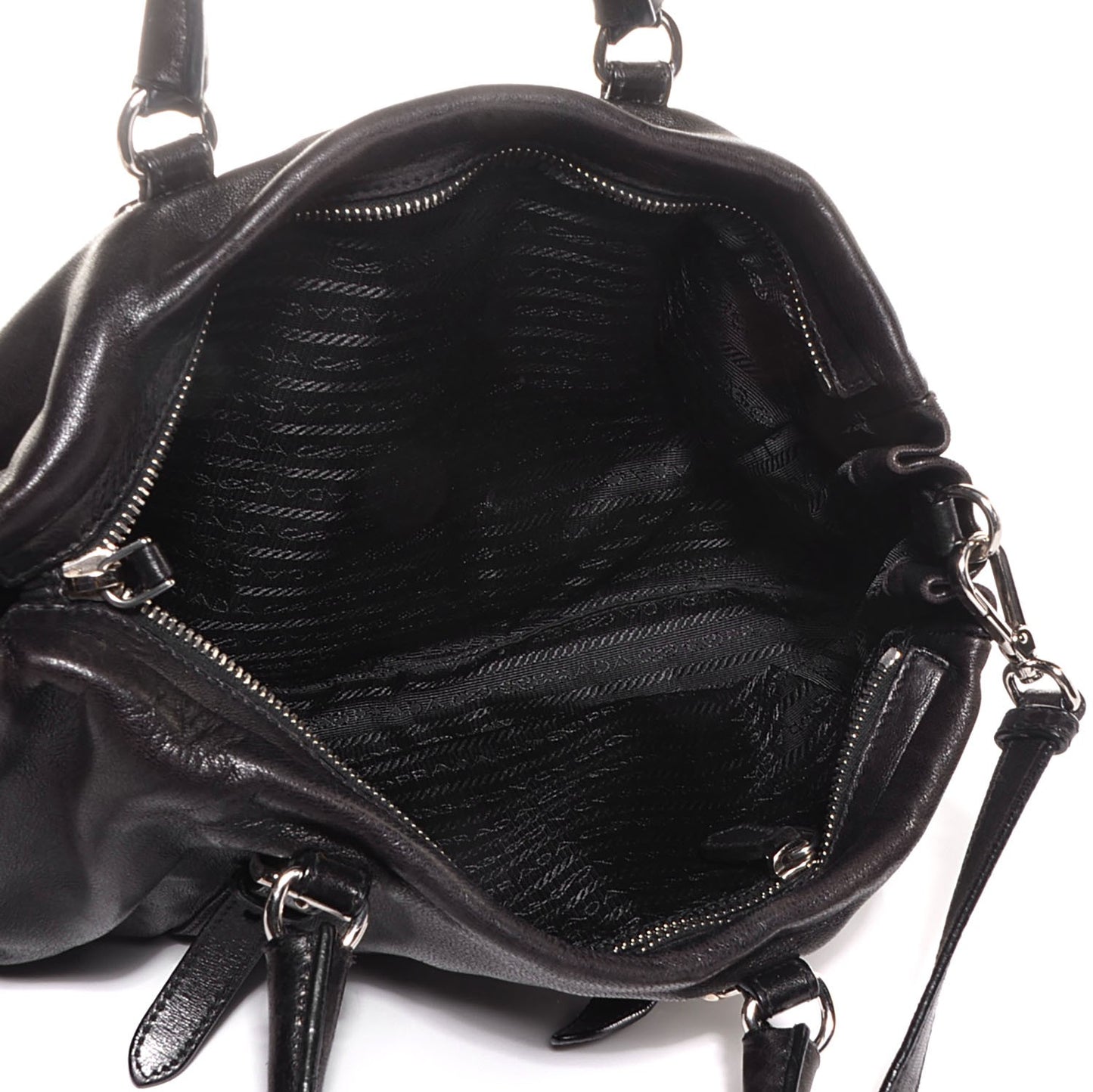 Nappa Soft Tote Nero Black