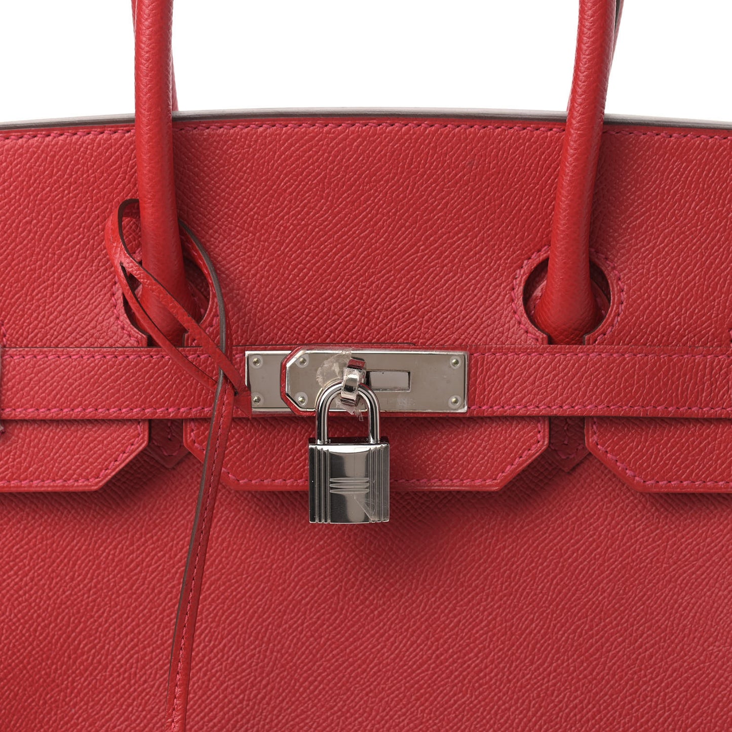 Epsom Birkin 35 Rouge Casaque