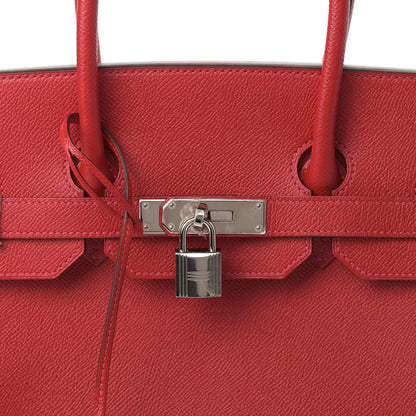 Hermes Epsom Birkin 35 Rouge Casaque 12 of 18