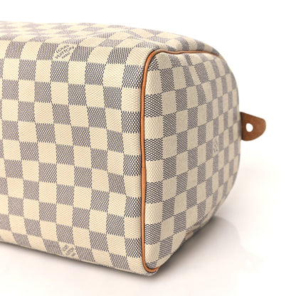 Louis Vuitton Damier Azur Speedy 30 8 of 8