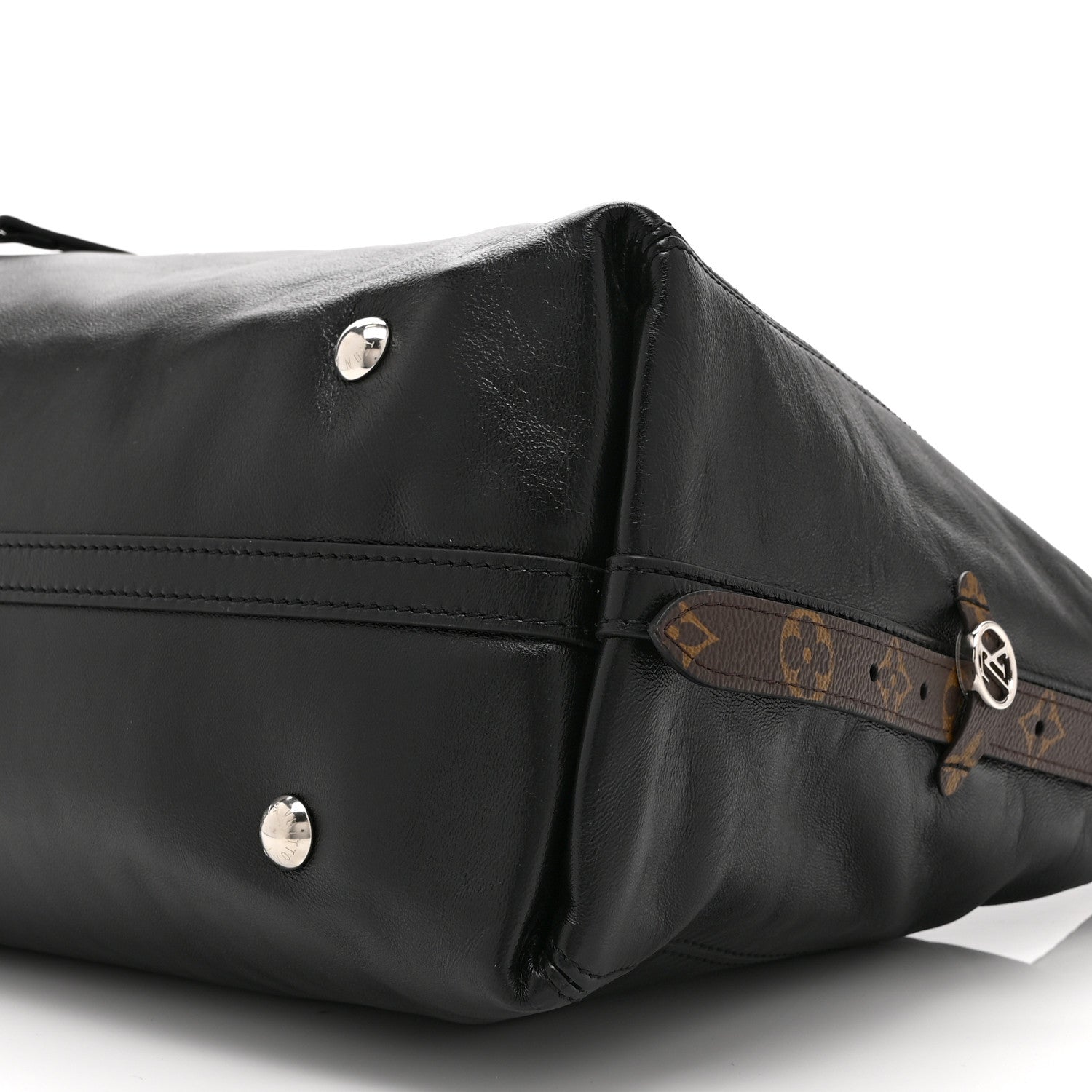 Louis Vuitton Lambskin CarryAll Vibe MM Black 10 of 10