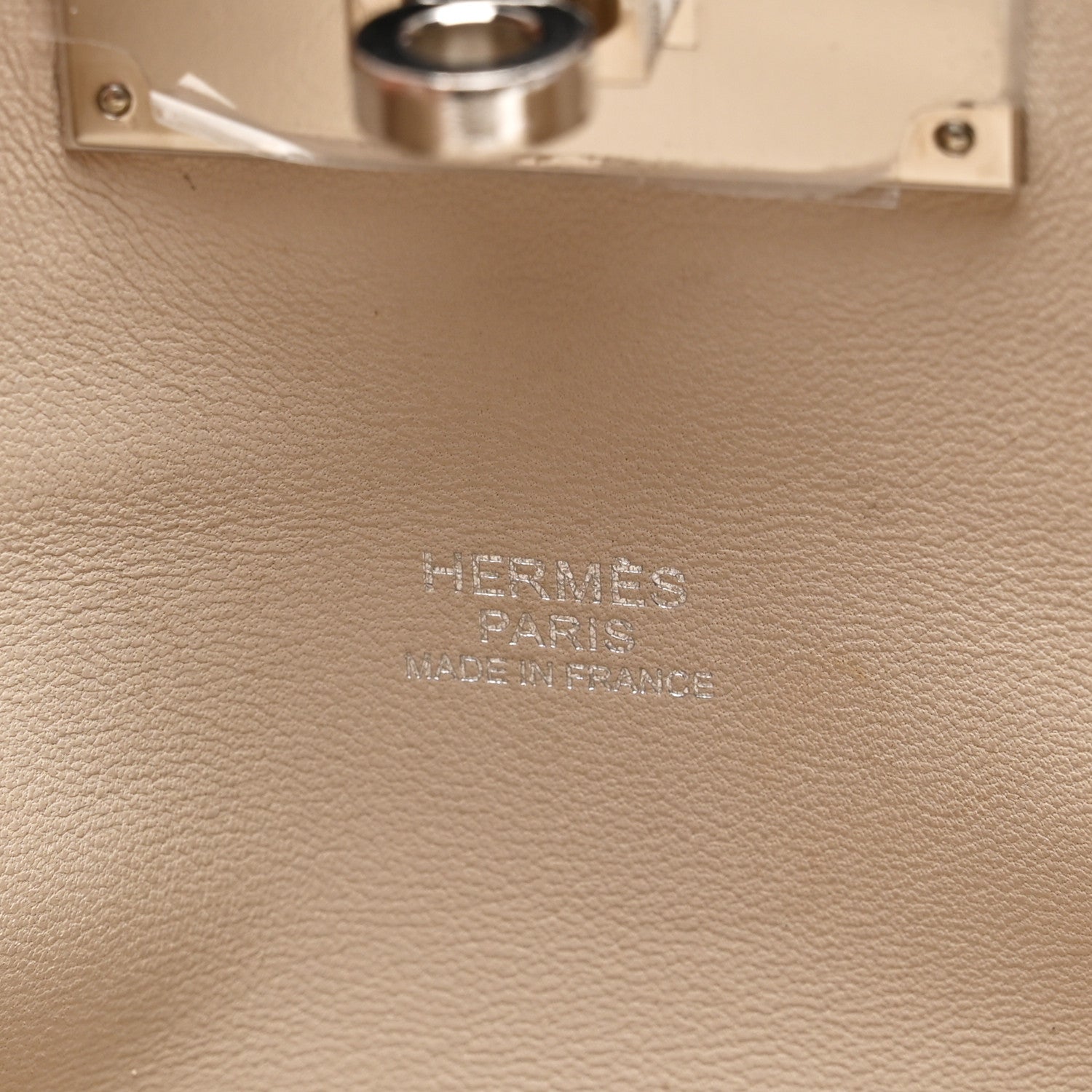 Hermes Taurillon Clemence Swift Toolbox 26 Beton 6 of 11