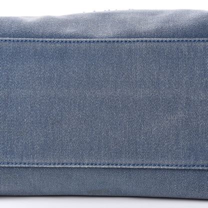 Chanel Denim Large Deauville Tote Blue 12 of 16