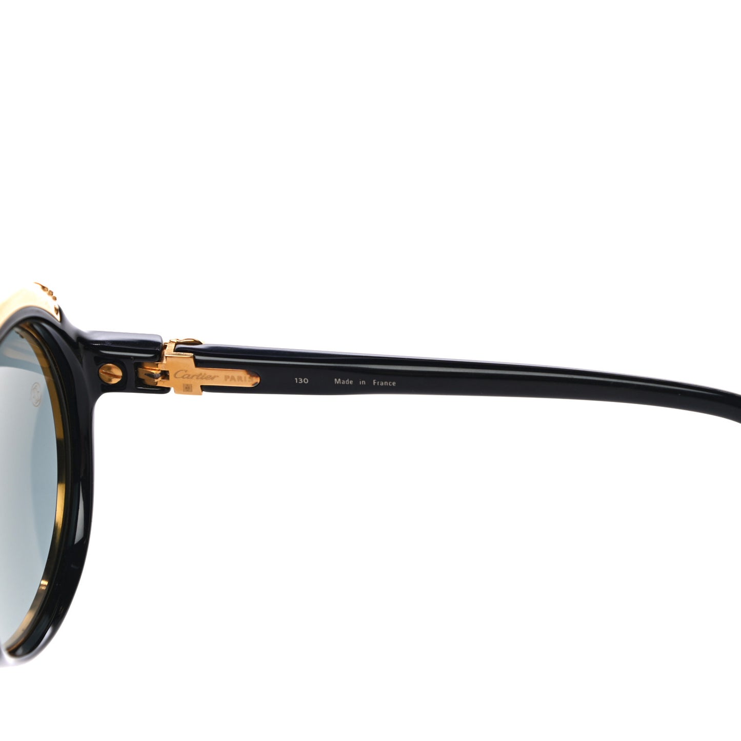 Vintage Diabolo Sunglasses 130 Black Gold