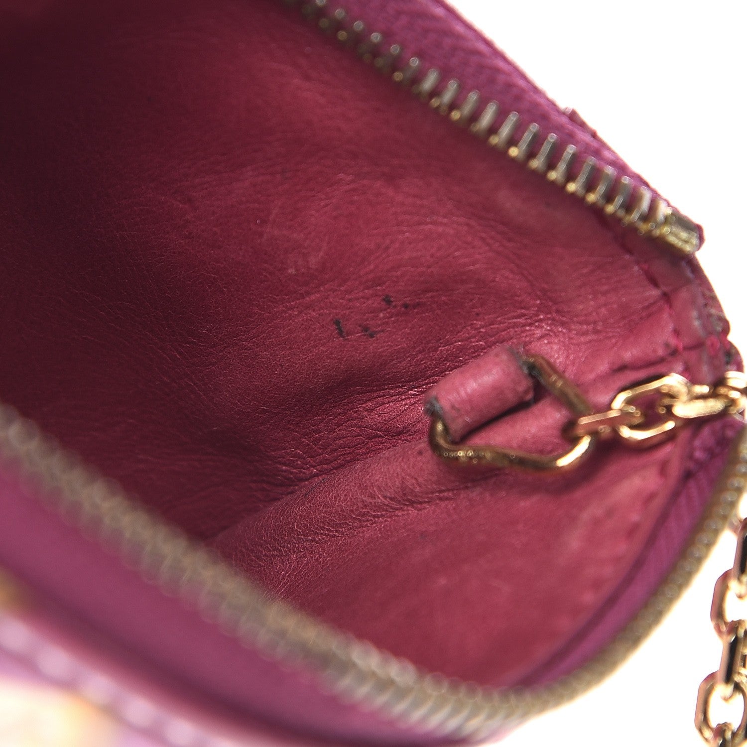 Louis Vuitton Monogram Charms Key Pouch Fuchsia 7 of 7