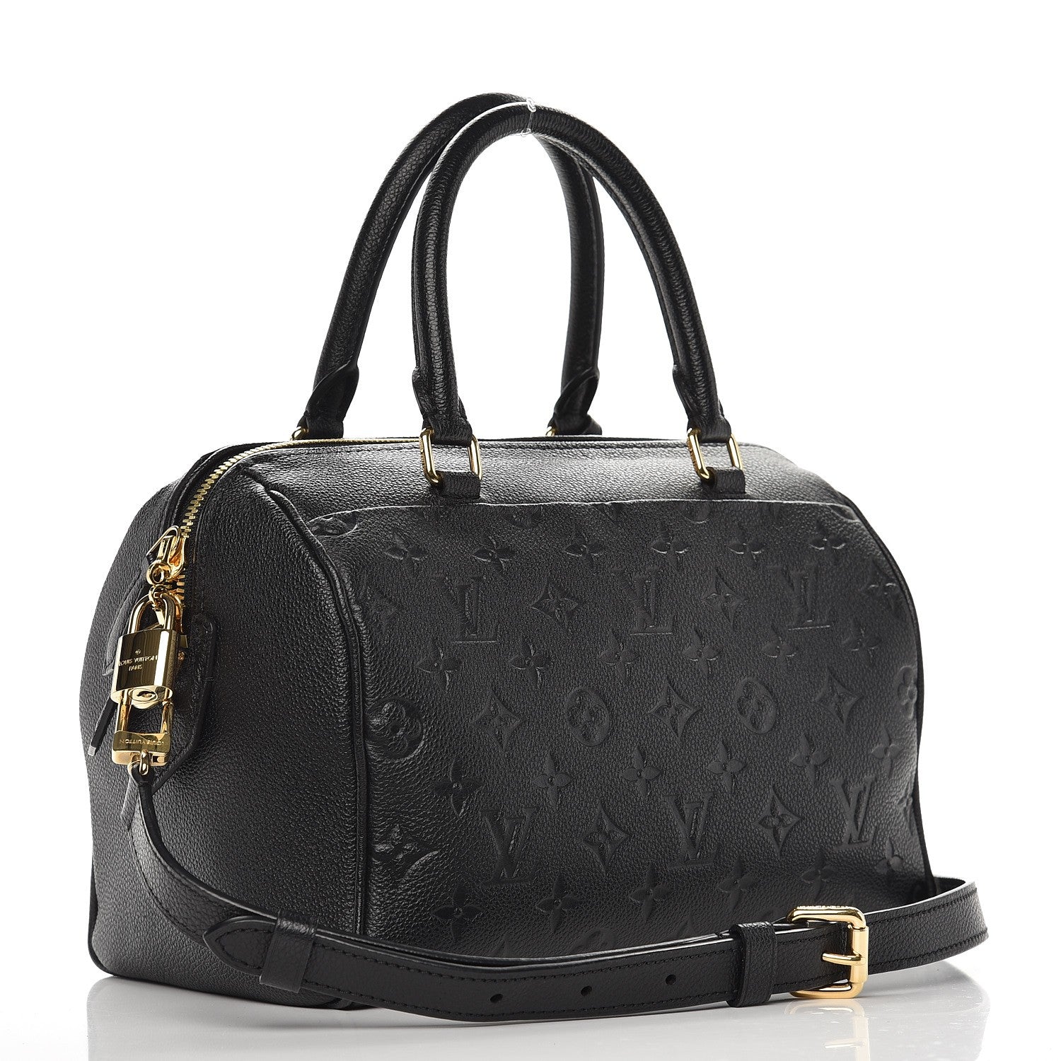 Louis Vuitton Empreinte Speedy Bandouliere 25 NM Black 4 of 9