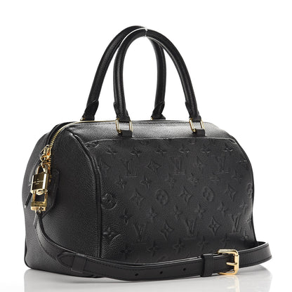 Louis Vuitton Empreinte Speedy Bandouliere 25 NM Black 4 of 9