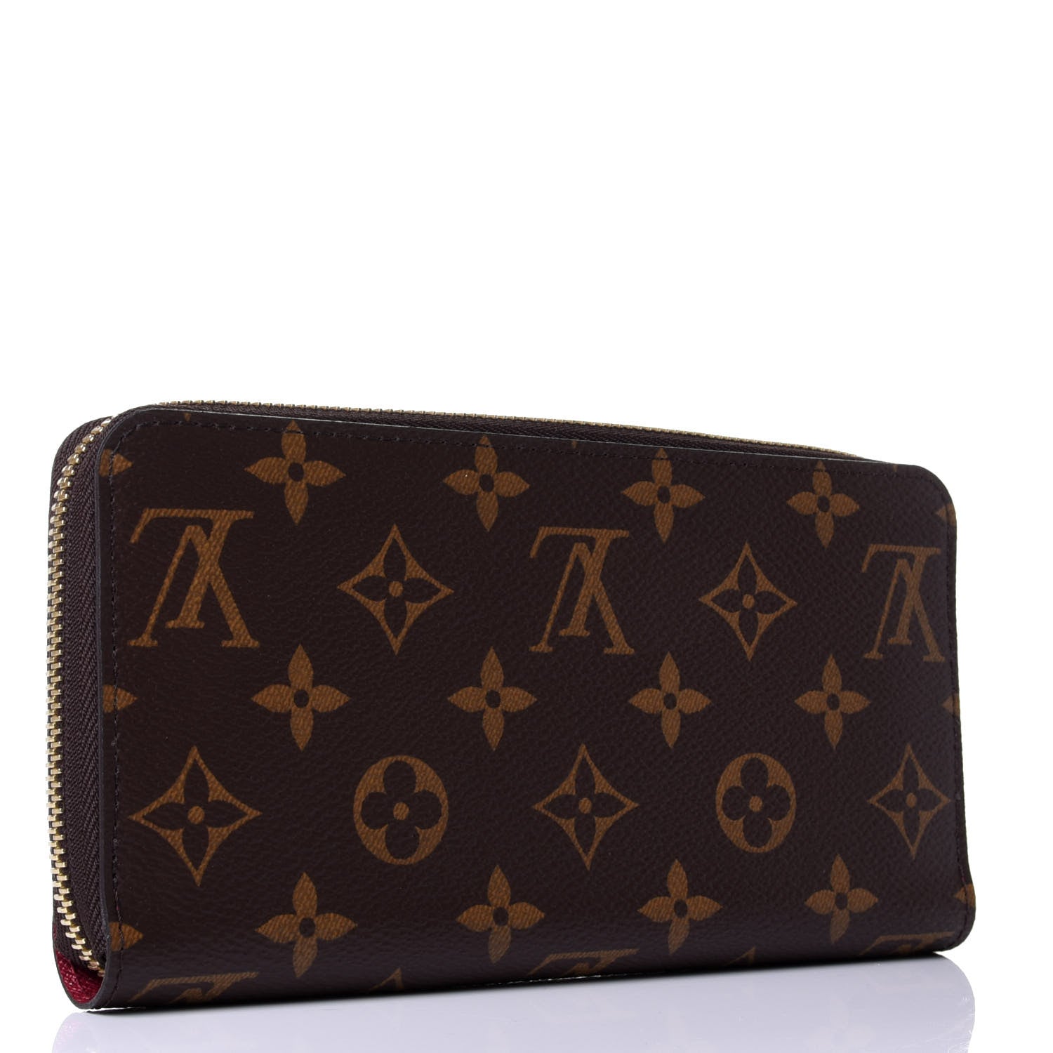 Louis Vuitton Monogram Zippy Wallet Fuchsia 2 of 5