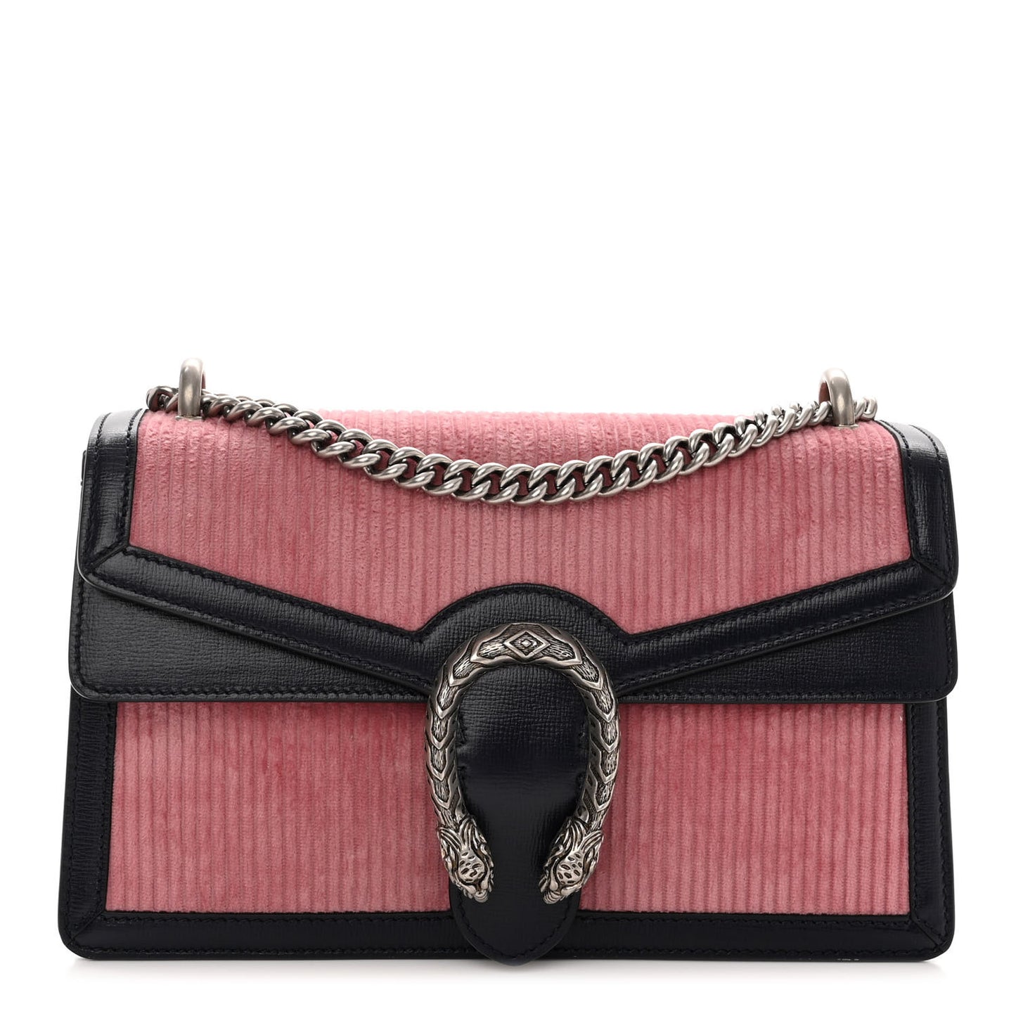 Lanzo Stretch Cord Azalea Calfskin Small Dionysus Shoulder Bag Pink Blue