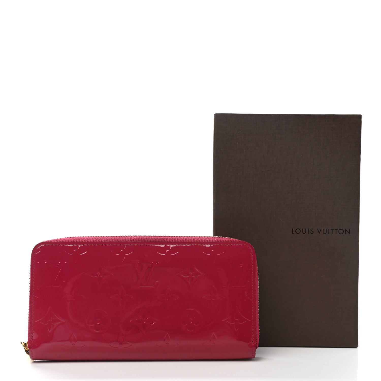 Louis Vuitton Vernis Zippy Wallet Fuchsia 8 of 8