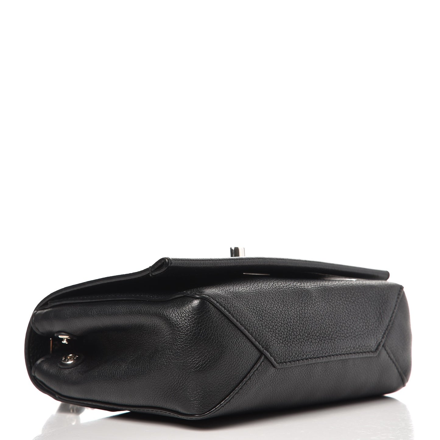 Calfskin Lockme II Chain Bag BB Black