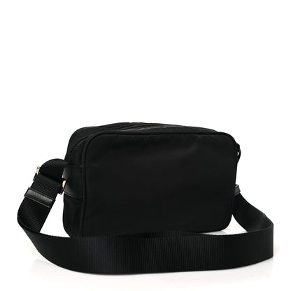 Prada Tessuto Nylon Triangle Shoulder Bag Black 3 of 10