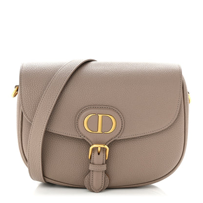 Christian Dior Grained Calfskin Medium Bobby Flap Taupe 1 of 11