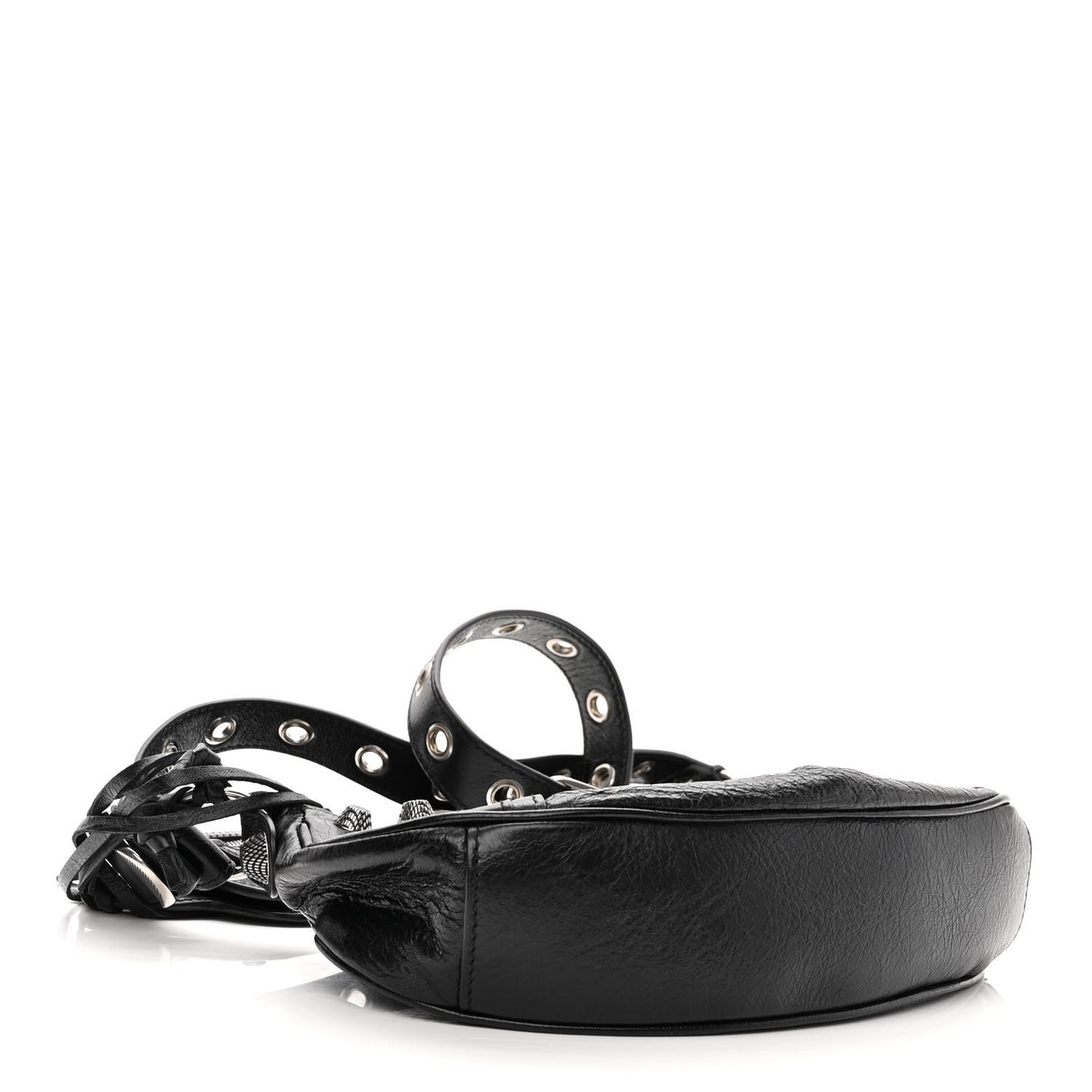 Agneau Arena Le Cagole Shoulder Bag XS Black