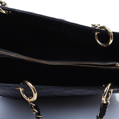 Chanel Caviar Quilted Grand Shopping Tote GST Black 5 of 18