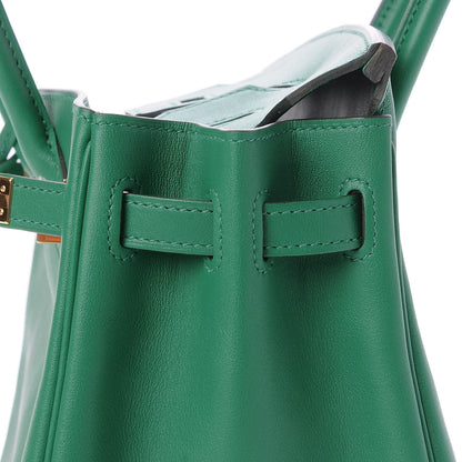 Hermes Swift Birkin 25 Vert Vertigo 24 of 30